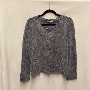 Perfect light weight distressed edges Cardigan